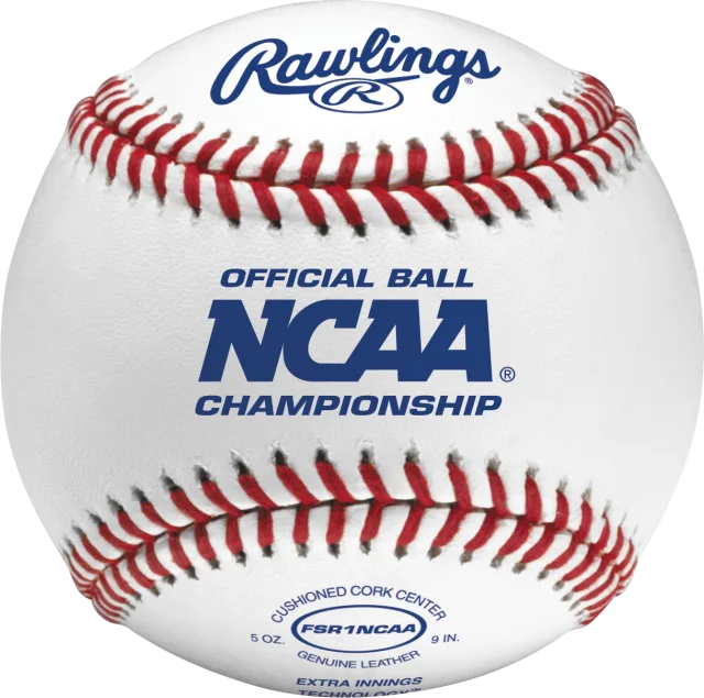 RAWLINGS FLAT SEAM OFFICIAL NCAA CHAMPIONSHIP BASEBALL