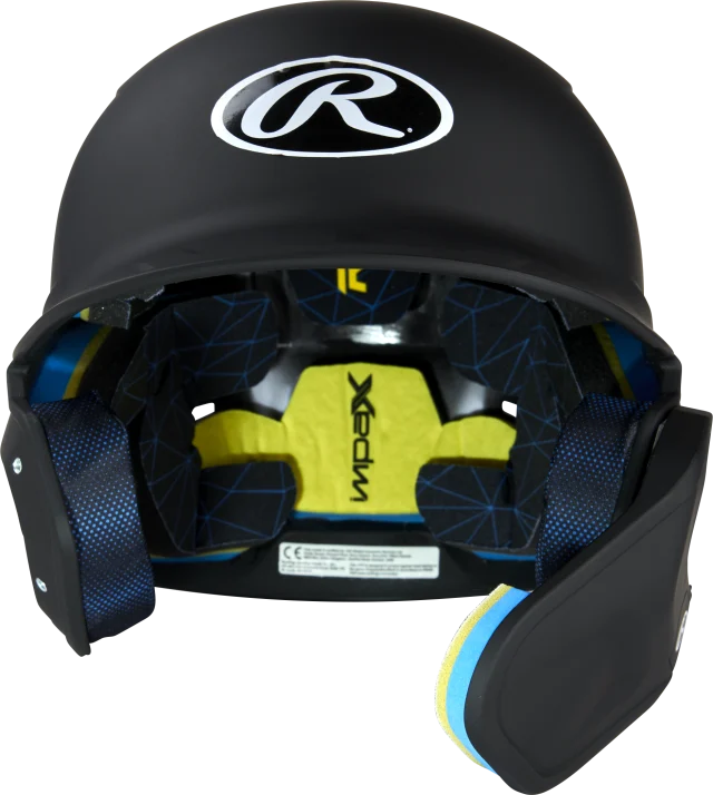 Rawlings Mach Adjust Senior Matte With Reversable Extension- Helmets/ZT logo