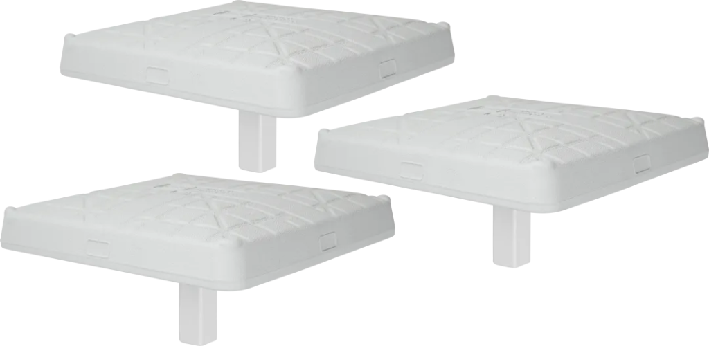 HOLLYWOOD IMPACT SET OF 3 BASES