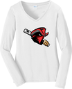 Women's Long Sleeve Fan Favorite V-Neck Tee 