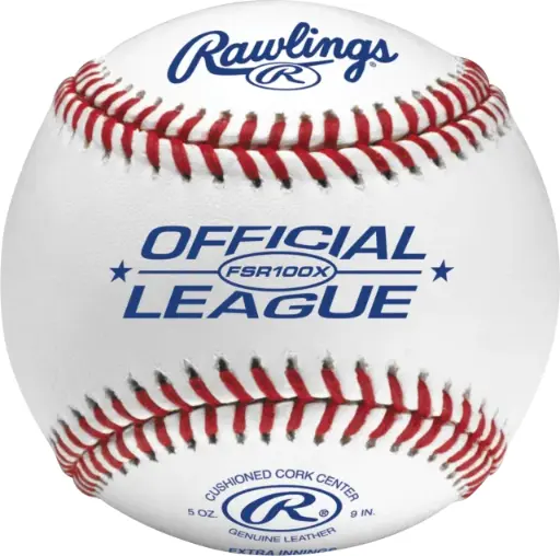 RAWLINGS FLAT SEAM OFFICIAL LEAGUE TOURNAMENT GRADE BASEBALL