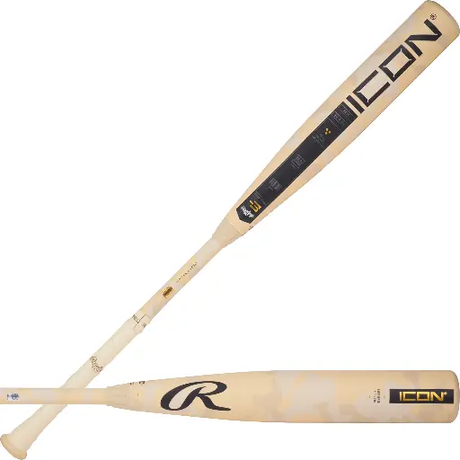Rawlings Icon -3 BBCOR Baseball Bat- Baseball Bats