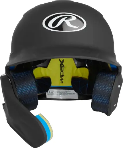 Rawlings Mach Adjust Junior Matte With LHB Extension- Helmets