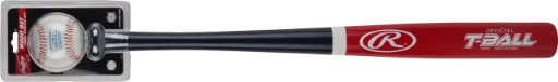 RAWLINGS 25-INCH YOUTH T-BALL WOOD BAT-BALL COMBO