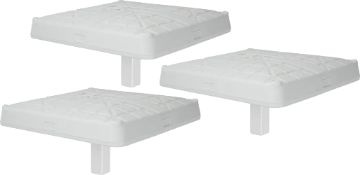 HOLLYWOOD IMPACT SET OF 3 BASES
