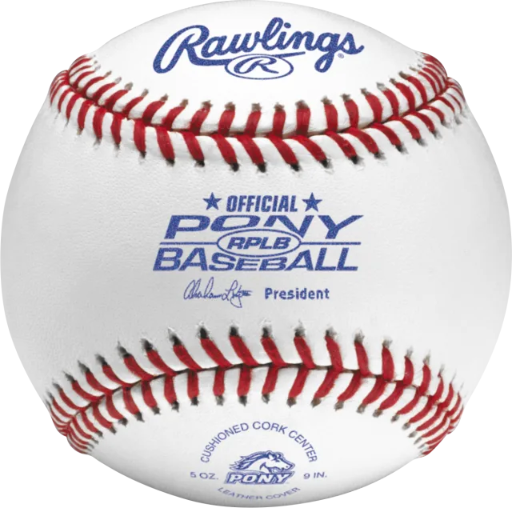 RAWLINGS PONY LEAGUE TOURNAMENT GRADE BASEBALL