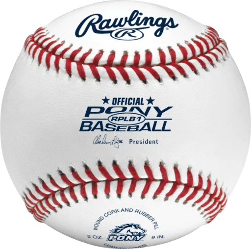 RAWLINGS PONY LEAGUE COMPETITION GRADE BASEBALL 