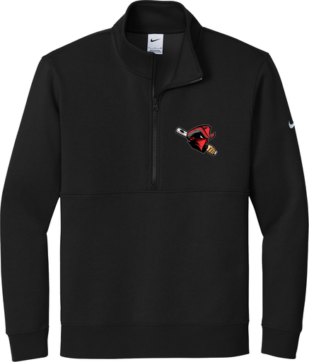 Nike Club Fleece Sleeve Swoosh 1/2-Zip