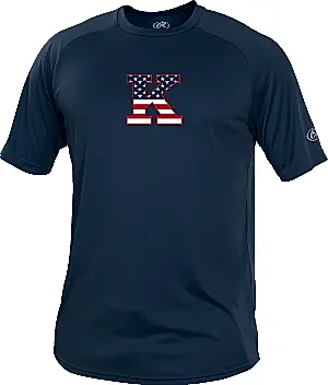 RAWLINGS Short Sleeve Dri Fit